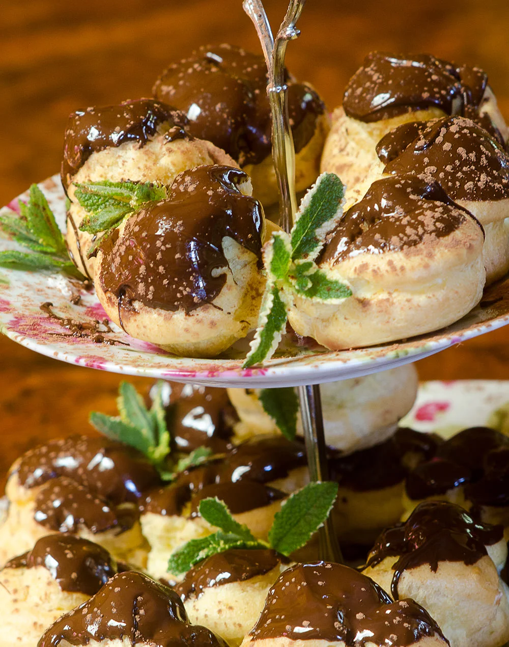 Chocolate Profiteroles
