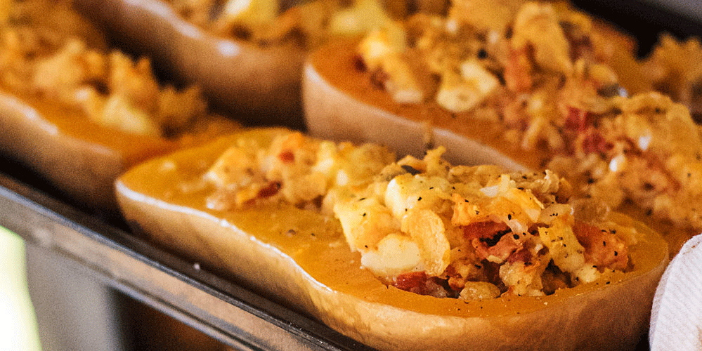 Weber Stuffed Baked Butternut: - Kate Martens (p)
