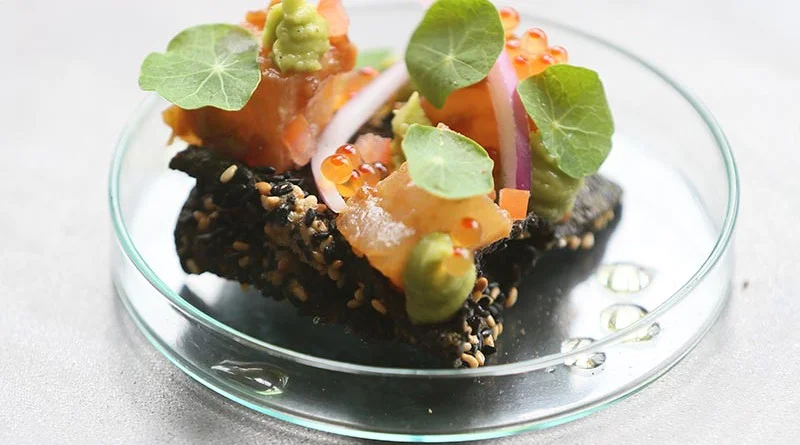 Nori Crisp with Sesame Hake