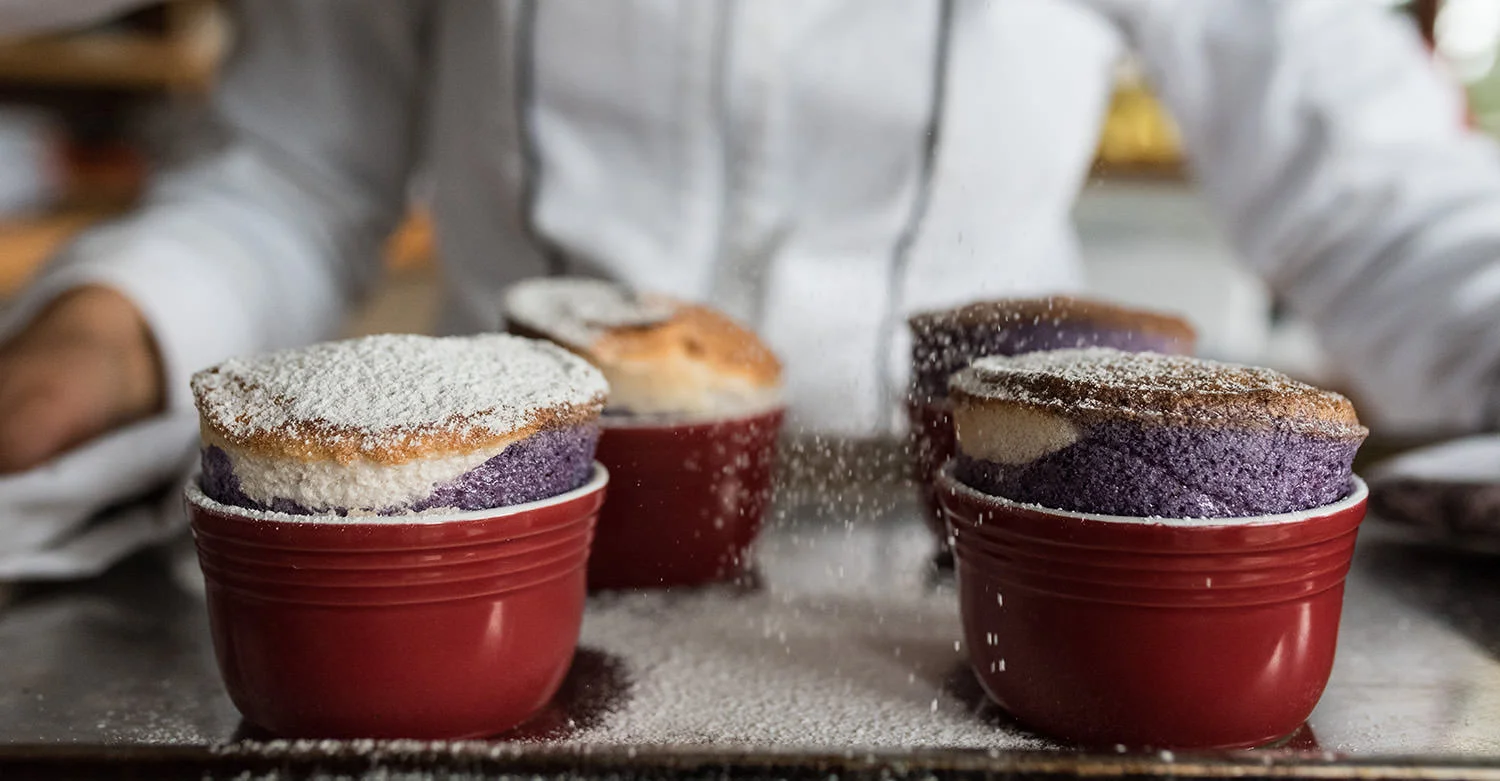 Mixed Fruit Soufflé