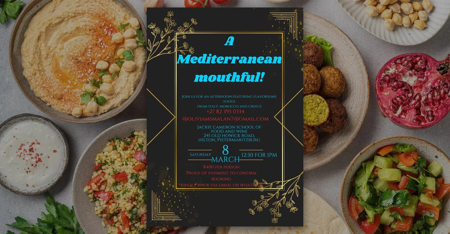 A Mediterranean Mouthful Presented by Olivia Malan