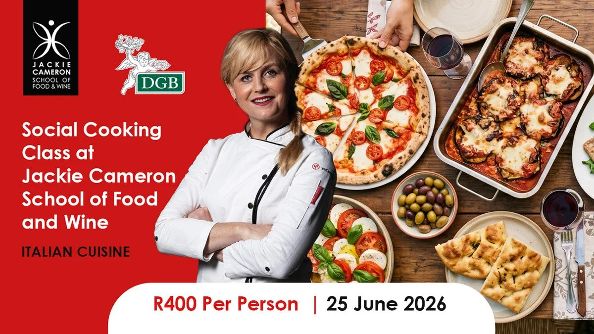 Jackie Cameron's Social Cooking Club: Italian Cuisine Class