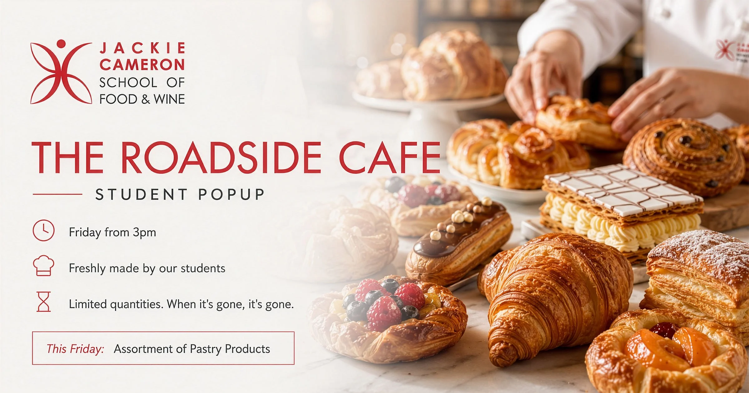 The Roadside Cafe: Student Popup – Friday 4 September 2026