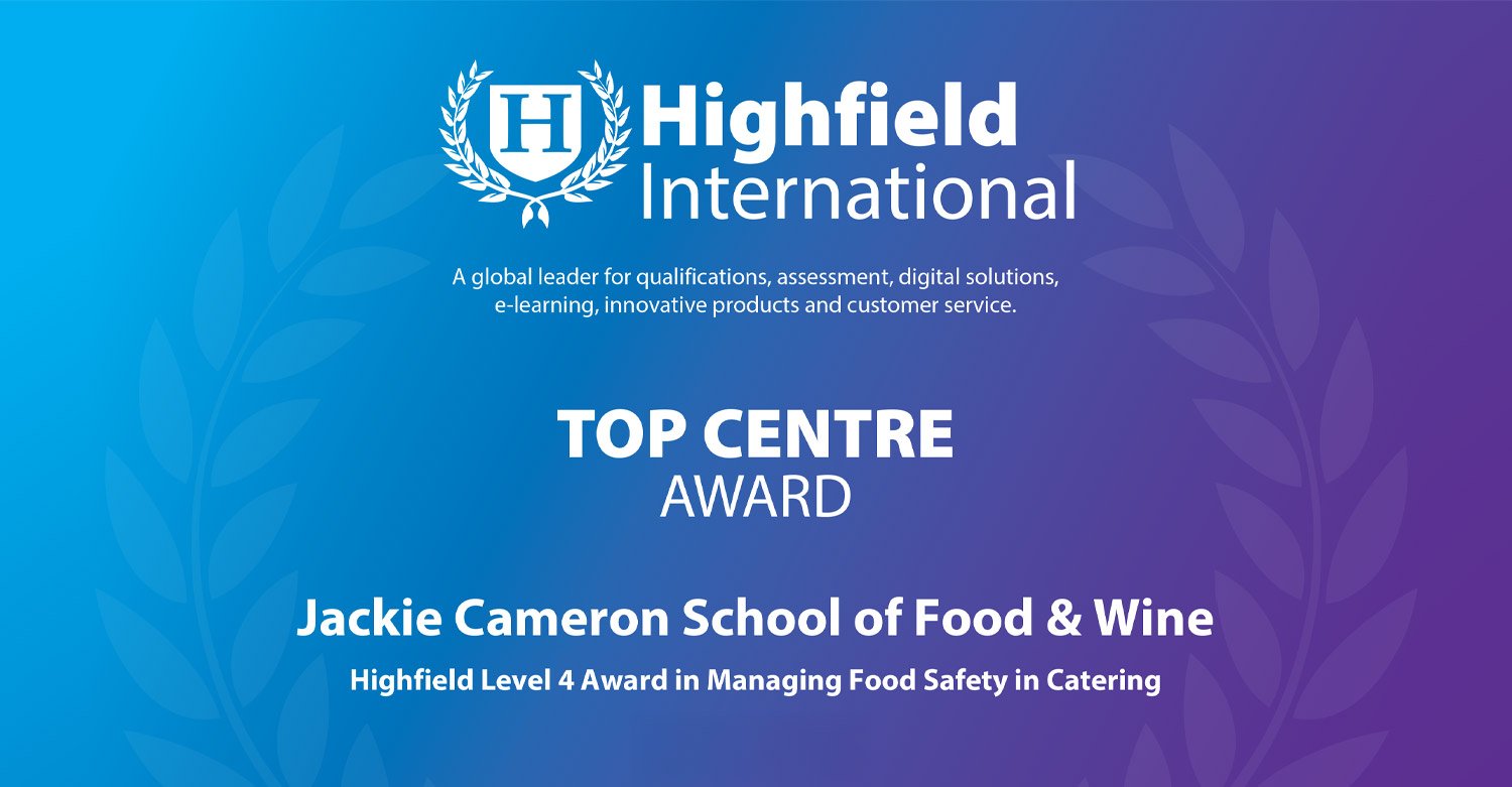 Highfield International Top Centre Award