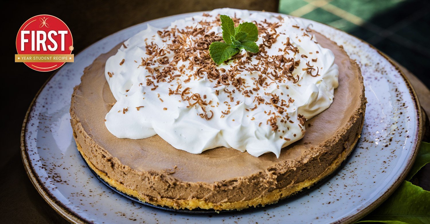 Caleb Naidoo's Chocolate Mousse Tart