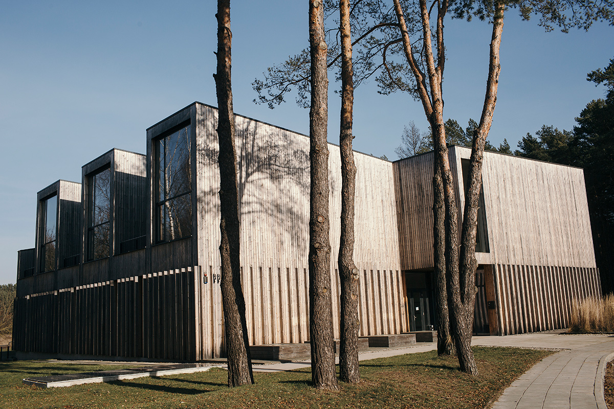 Ged's studio building. Photo by Šarūnė Zurba