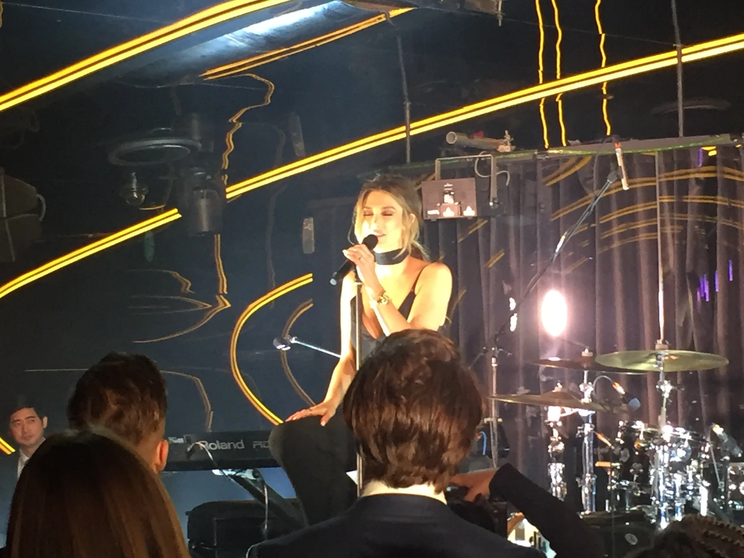 Delta Goodrem delivered a sensational performance.