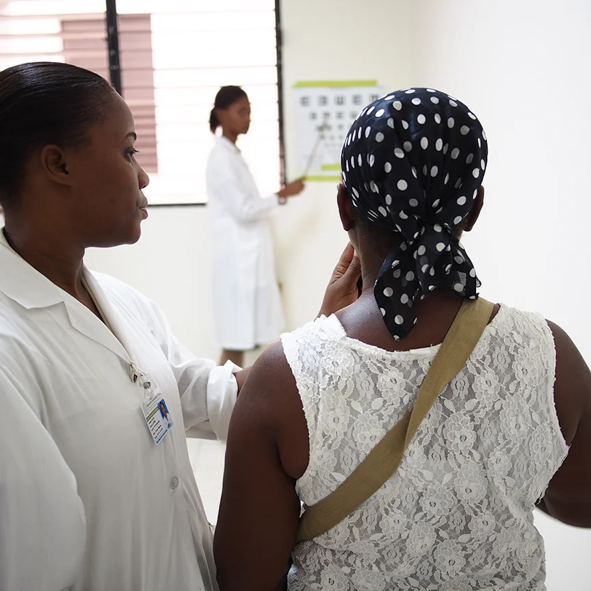 Nurses from Grace Children's assisted us...