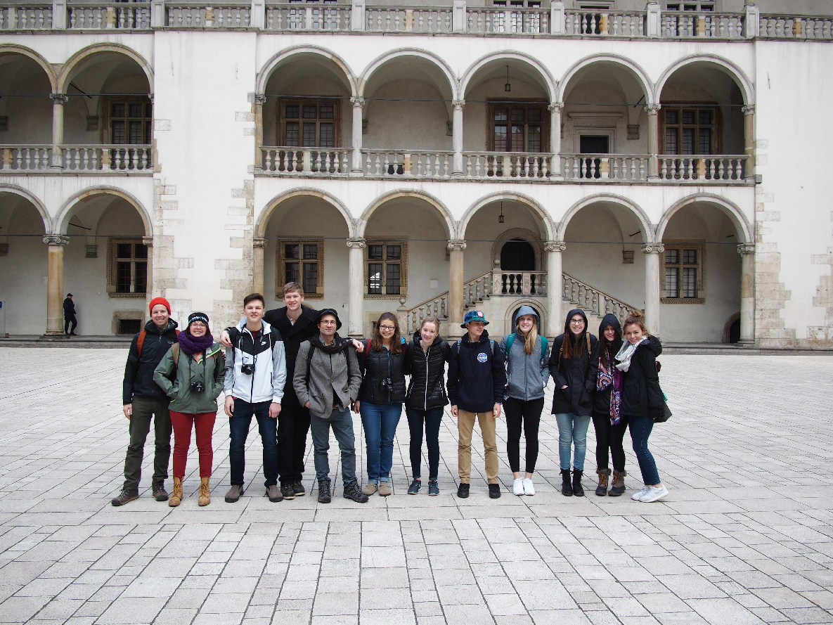The Travelers. Greg and I and our students begin a journey in Krakow.