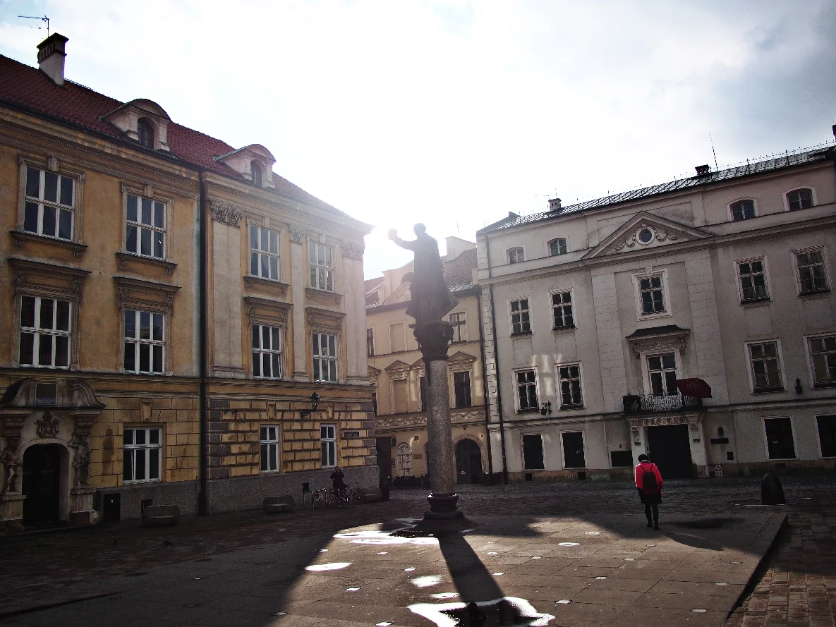 Around every corner Krakow has a hidden treasure. This was at one time a fish market.