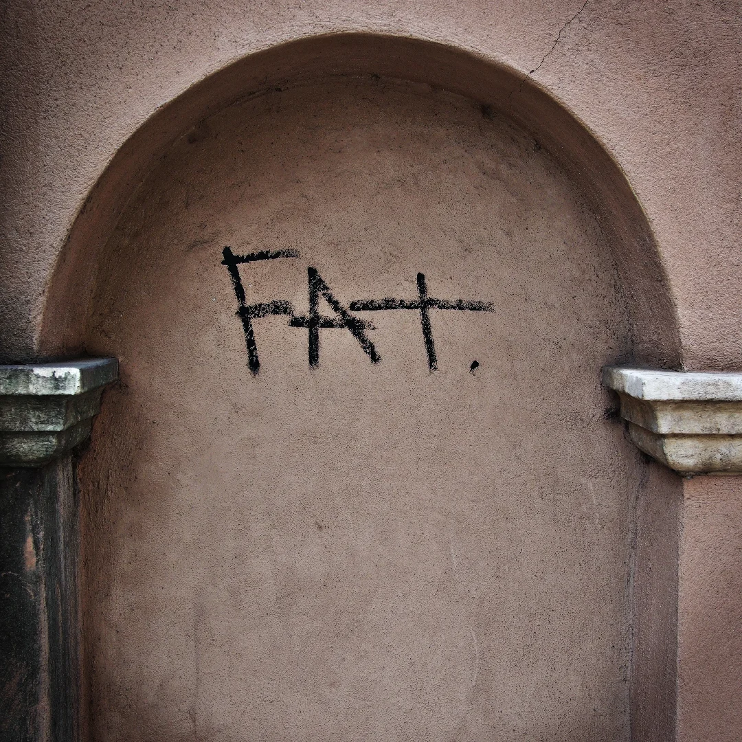By the end of the trip and 8 days of bread and cheese, this graffiti proved prophetic. 