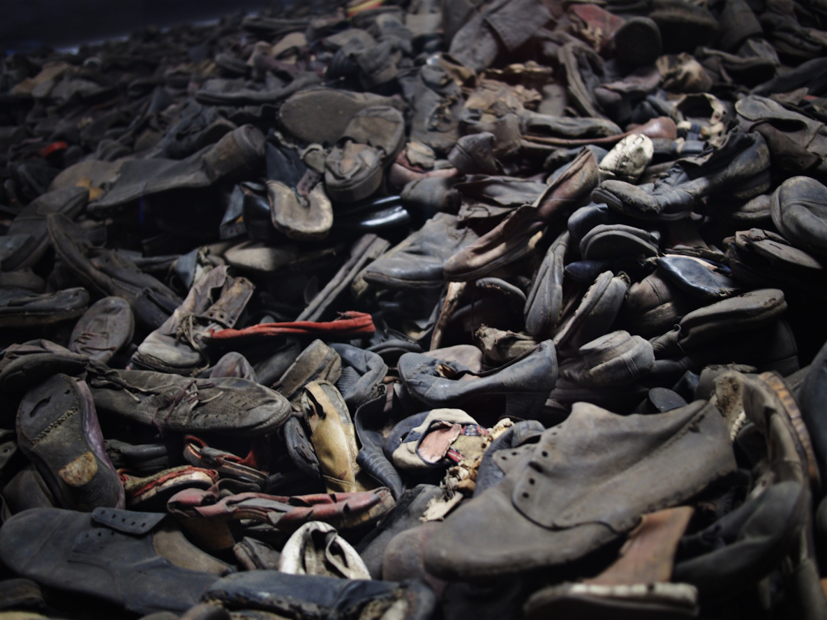 Every shoe belongs to a unique person. I'm sure they each could tell incredible stories.