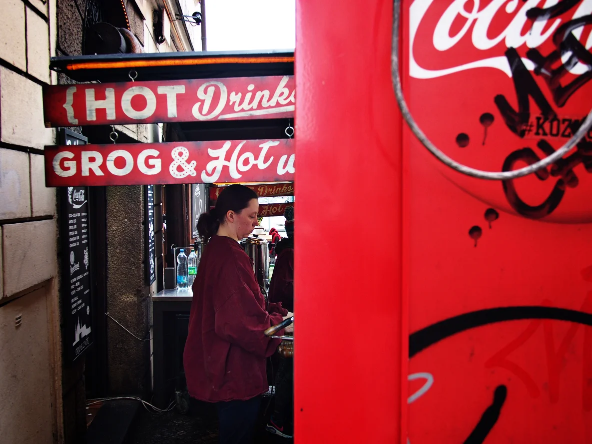 Grog and hot wine. Oh, and Coca-Cola.