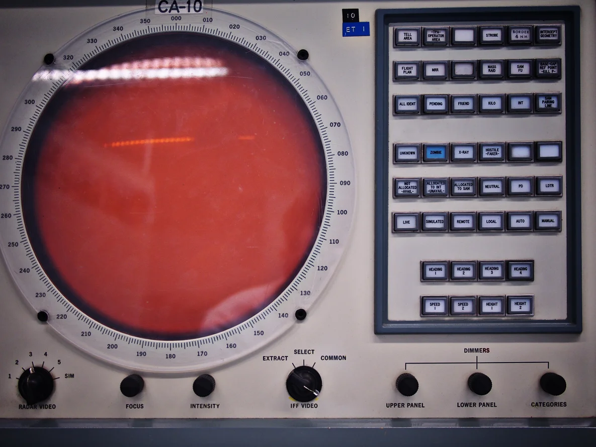 I won't lie, I have no idea what this was used for. I just love button and dials.