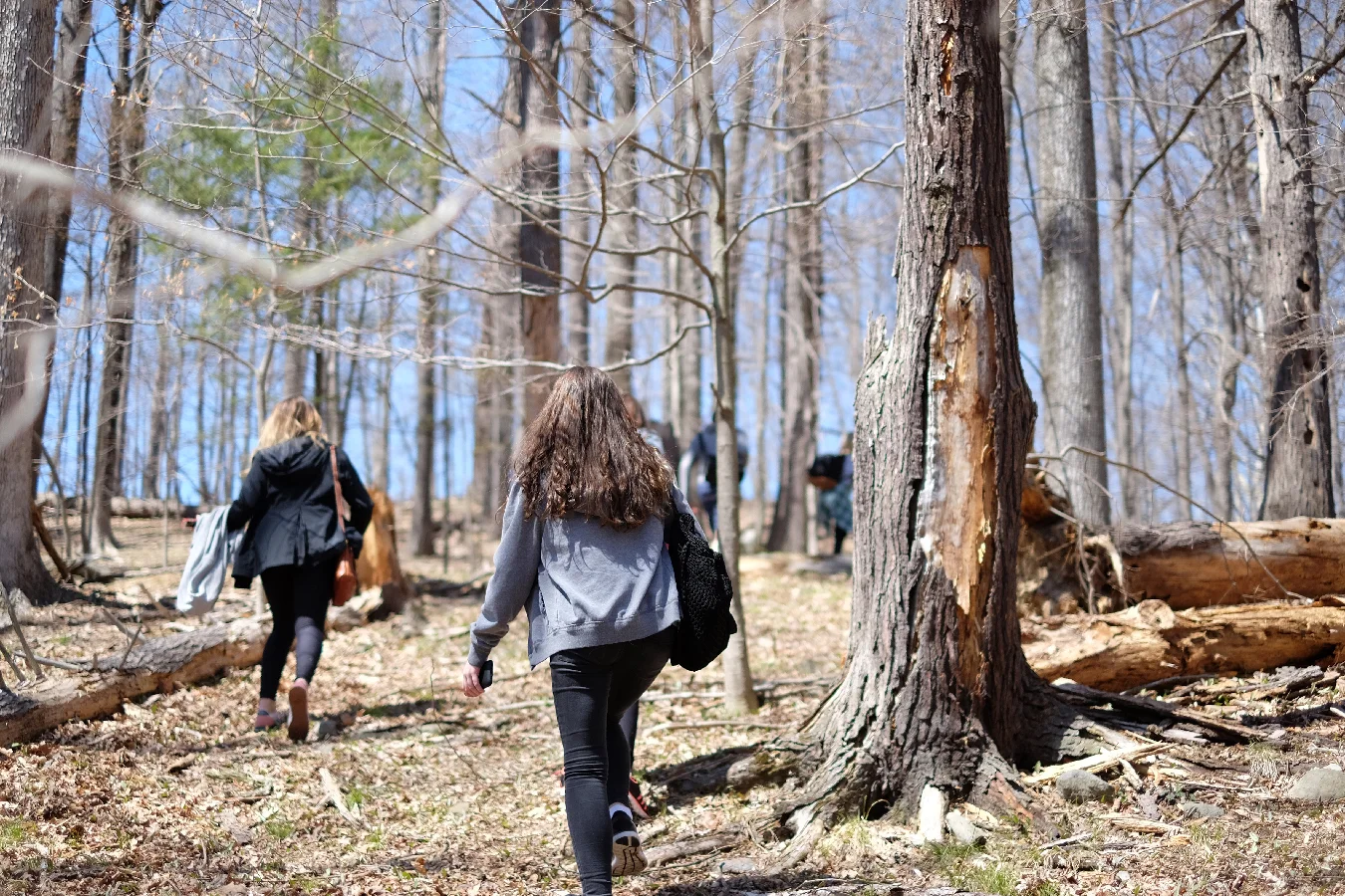 Storm King gave us the opportunity to play in the woods a bit before immersing ourselves in the hustle and bustle of the city.