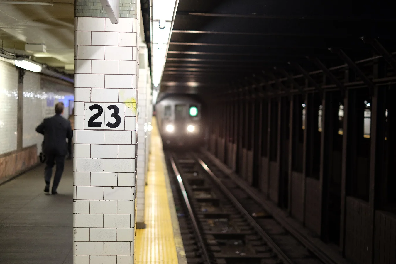 We walked...a lot...but at times we enjoyed the convenience of the subway.