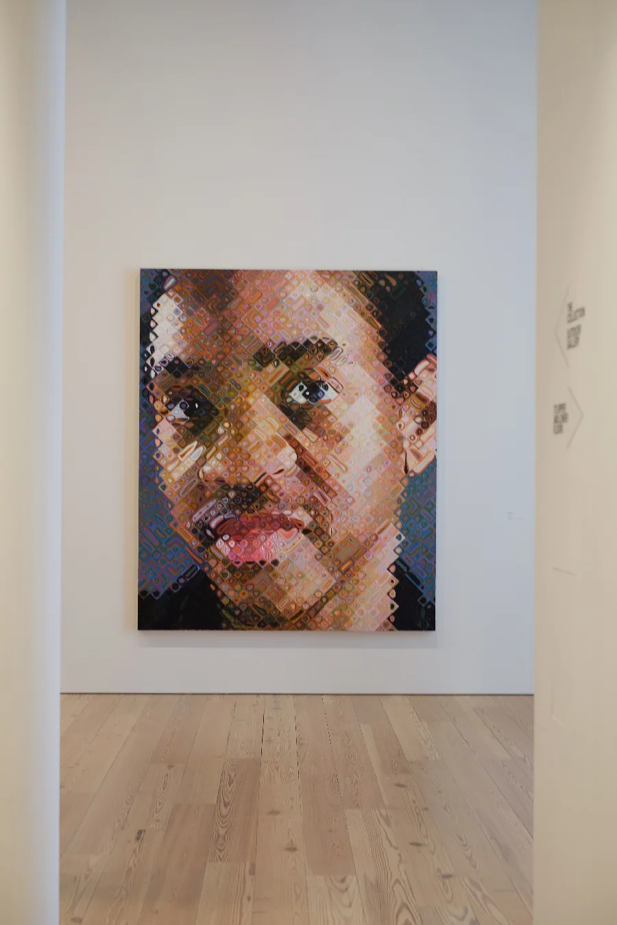 There's always time for Chuck Close.