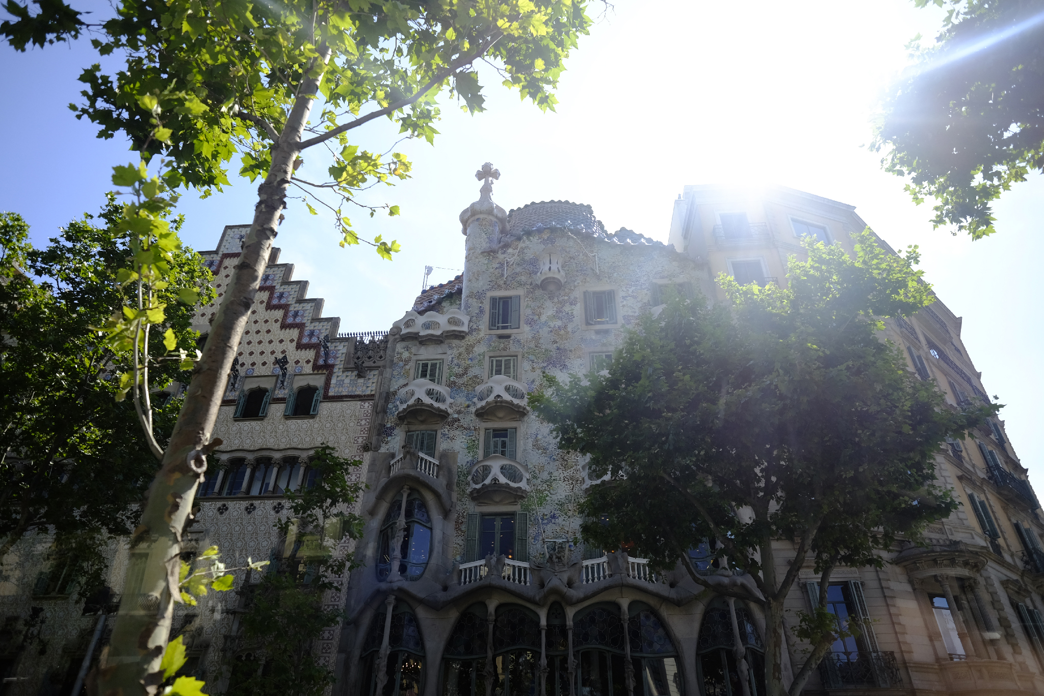 It seems as though Gaudi was waiting around every corner, like his Casa Batllo.