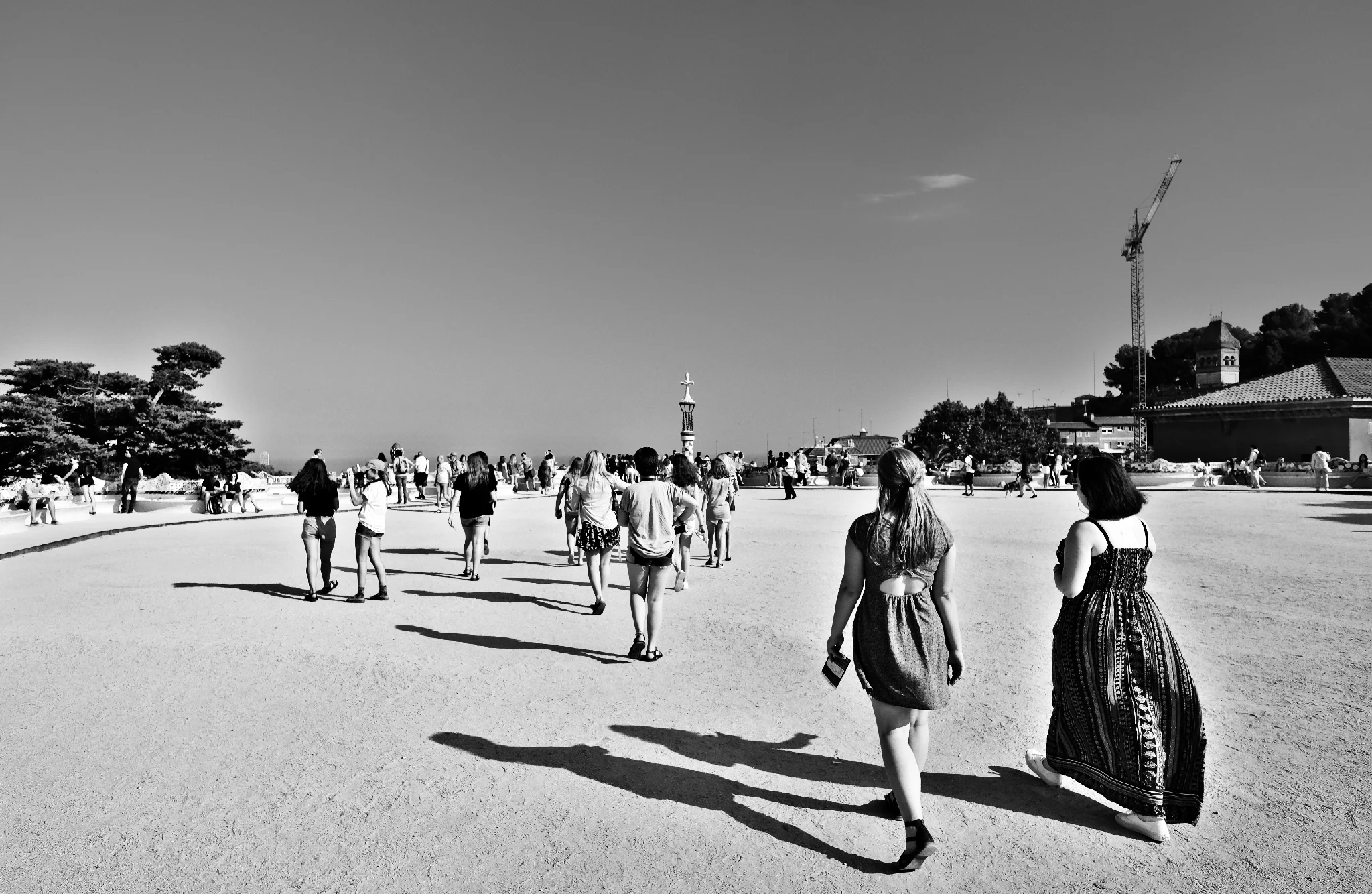 Our first stop was Parc Guell by Antonio Gaudi. It sits on a hill above the city and provides incredible overlooks. The park was built as the centerpiece of a housing complex that never was completed.
