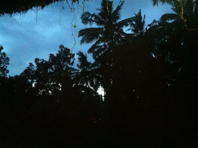 Dusk in Ubud