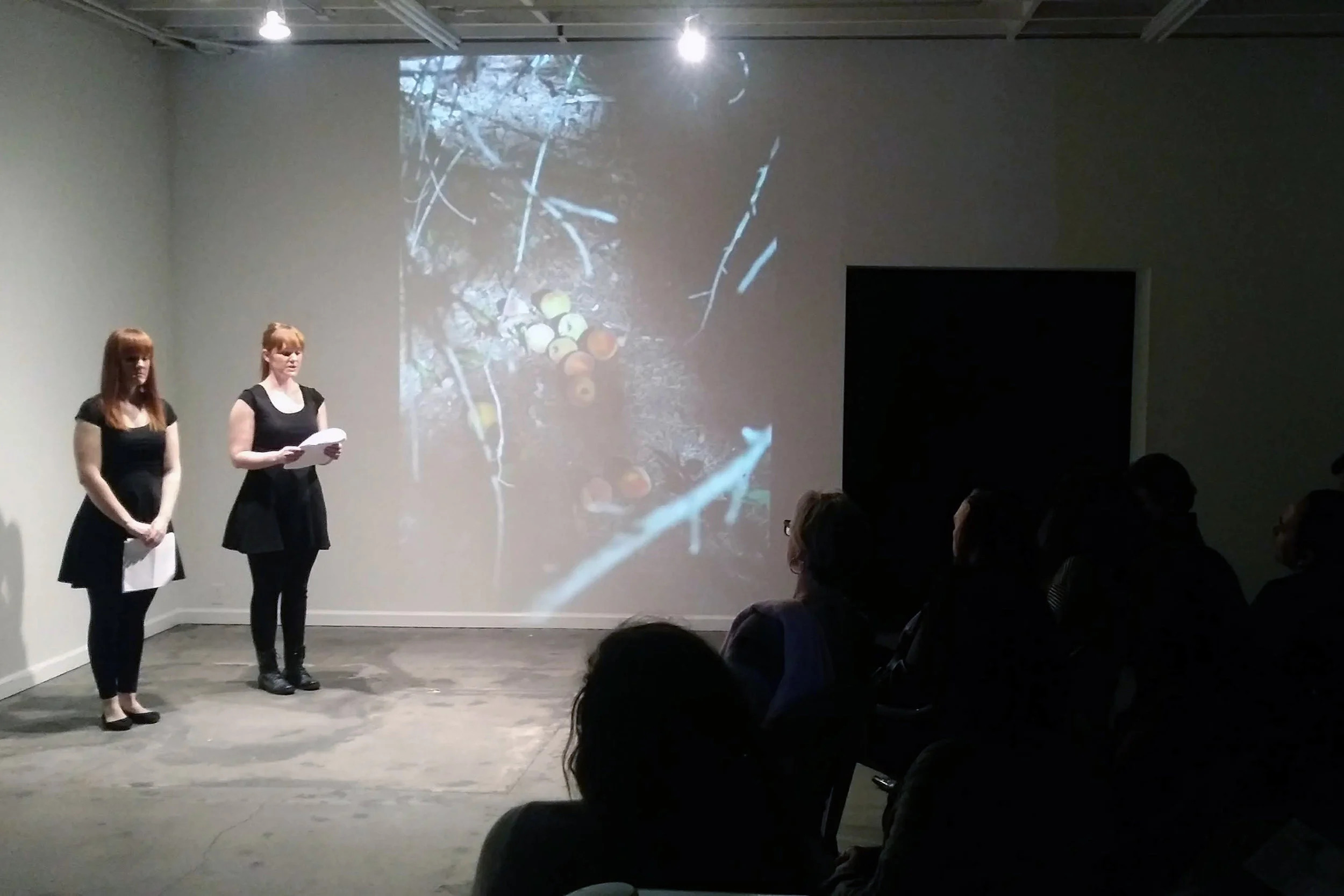 The two headed horse. Reenactment in ten acts . Performance at Kopeikin Gallery, March 2019, Los Angeles, California.