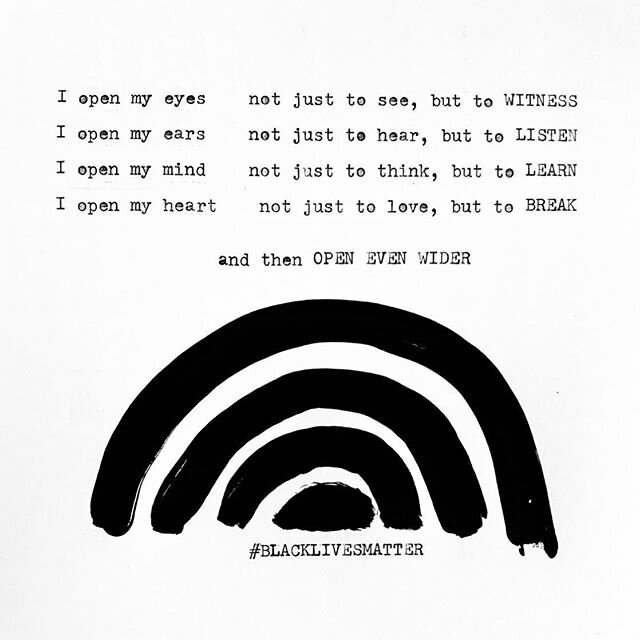 . O P E N .
With so many closures, it is imperative that we remain OPEN
.
#blacklivesmatter✊🏽✊🏾✊🏿 .
.
.
.
.
#openeyes #openears #openmind #openheart #brokenheart #saysomething #createchange #outloud #writeloud #loudart #holdingspace