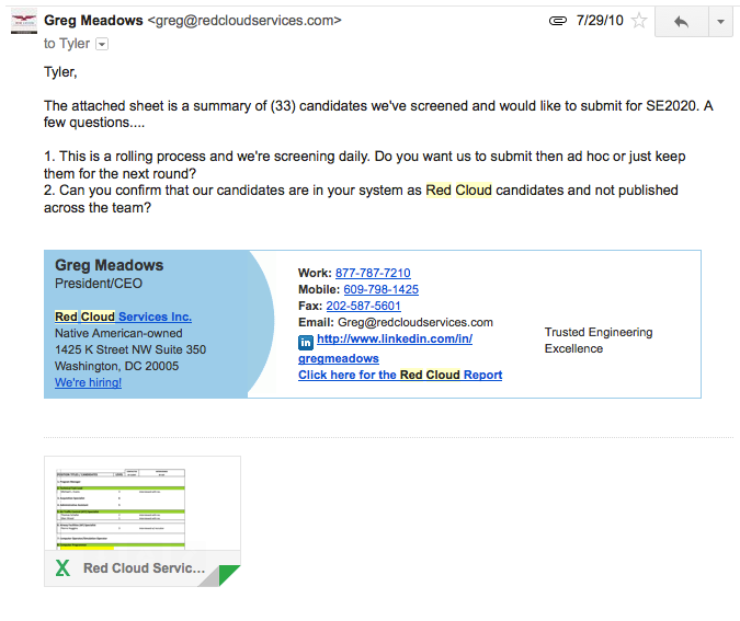 2010-07-RedCloud send 33 screened candidates to BAH for consideration copy.png
