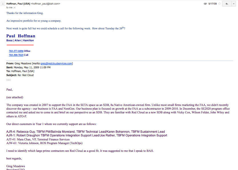 2009-05-BAH Teaming Email.png
