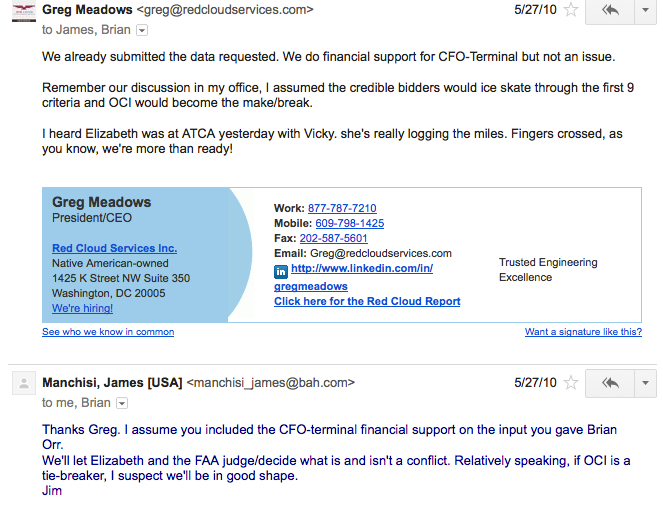 2010-05-BAH PM discuss RedCloud Past Peformance.png