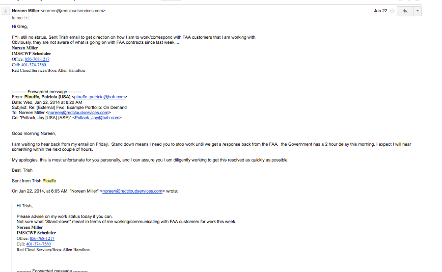 2014-01-BAH Issue Standdown for new hire after 2 weeks of work.png