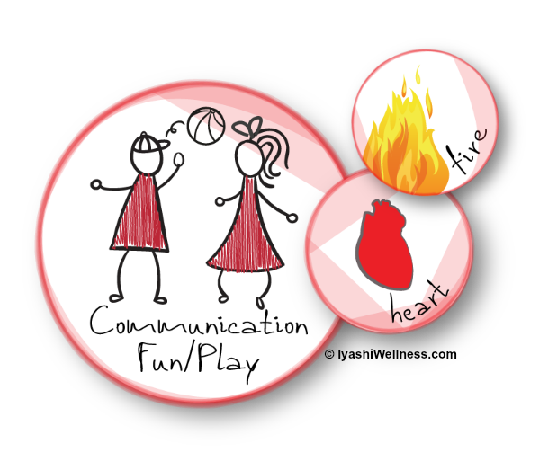The Fire Pillar signifies the attributes of human connection and joy. Its governing organ is the heart.