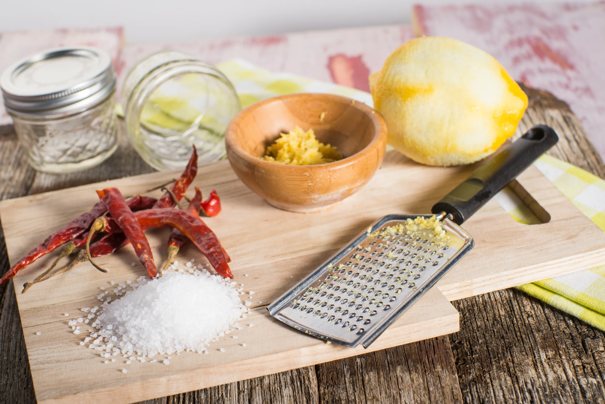 Citrus and chili sea salt
