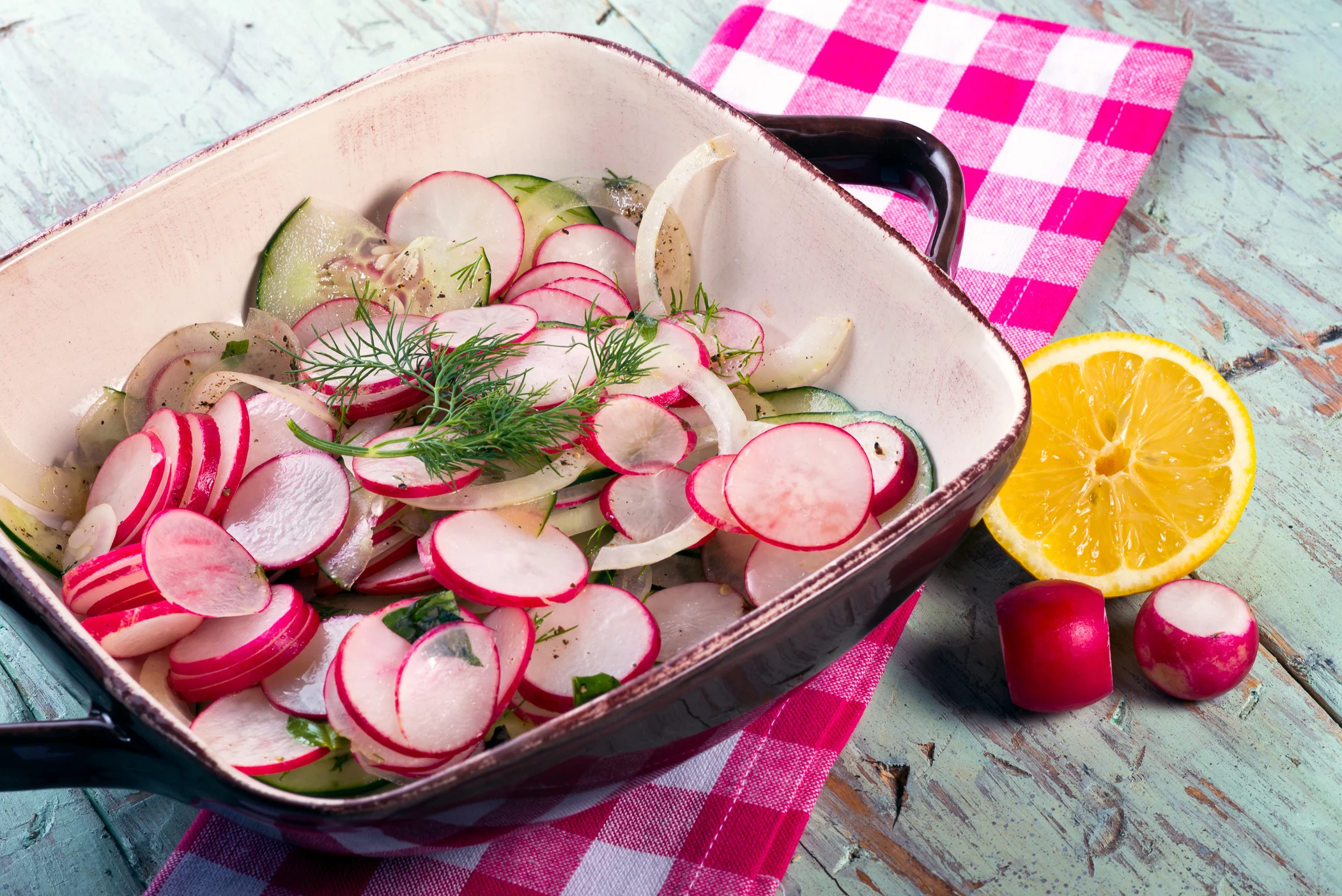 Radish Onion Salad