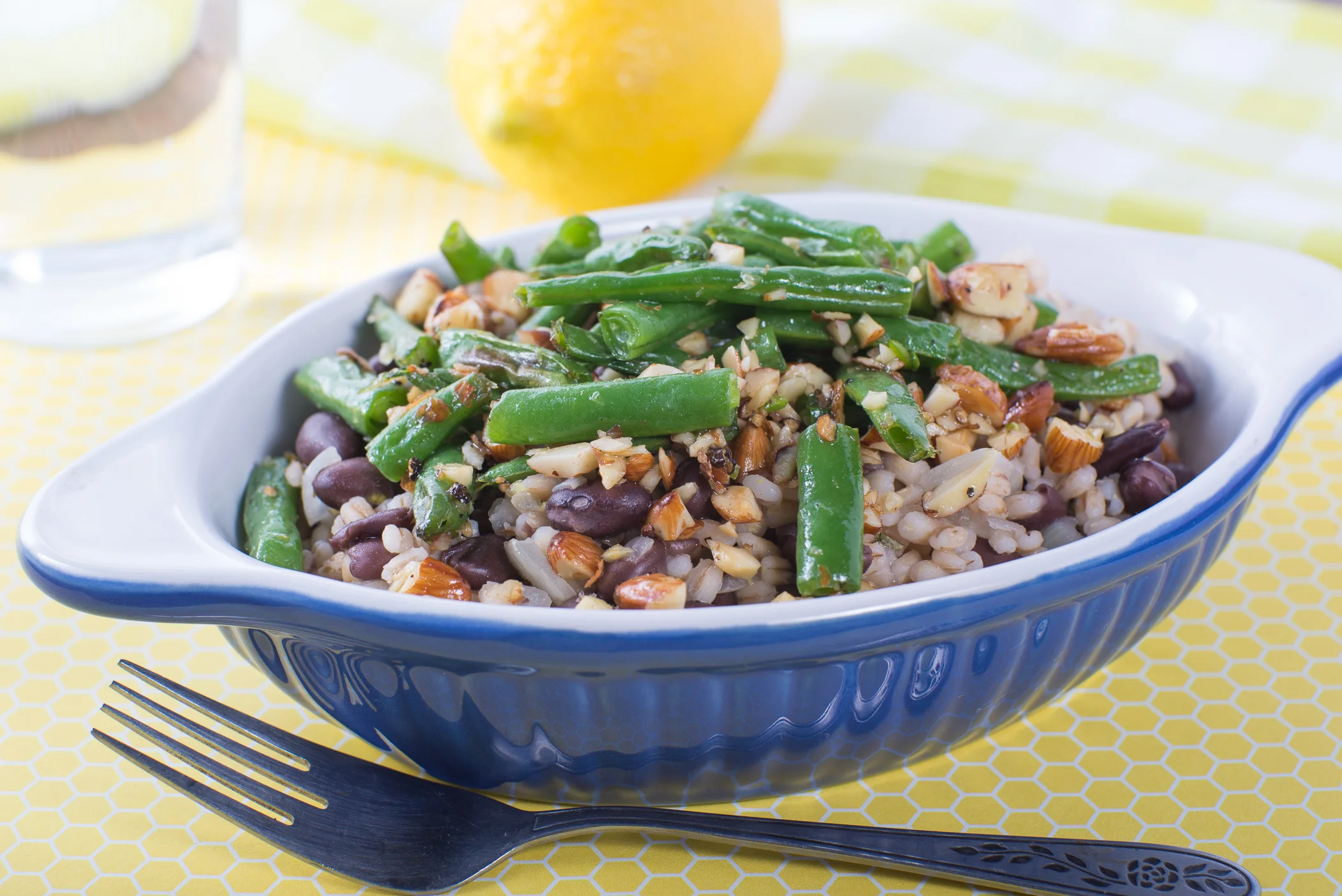 Green Bean & Barley Bowl