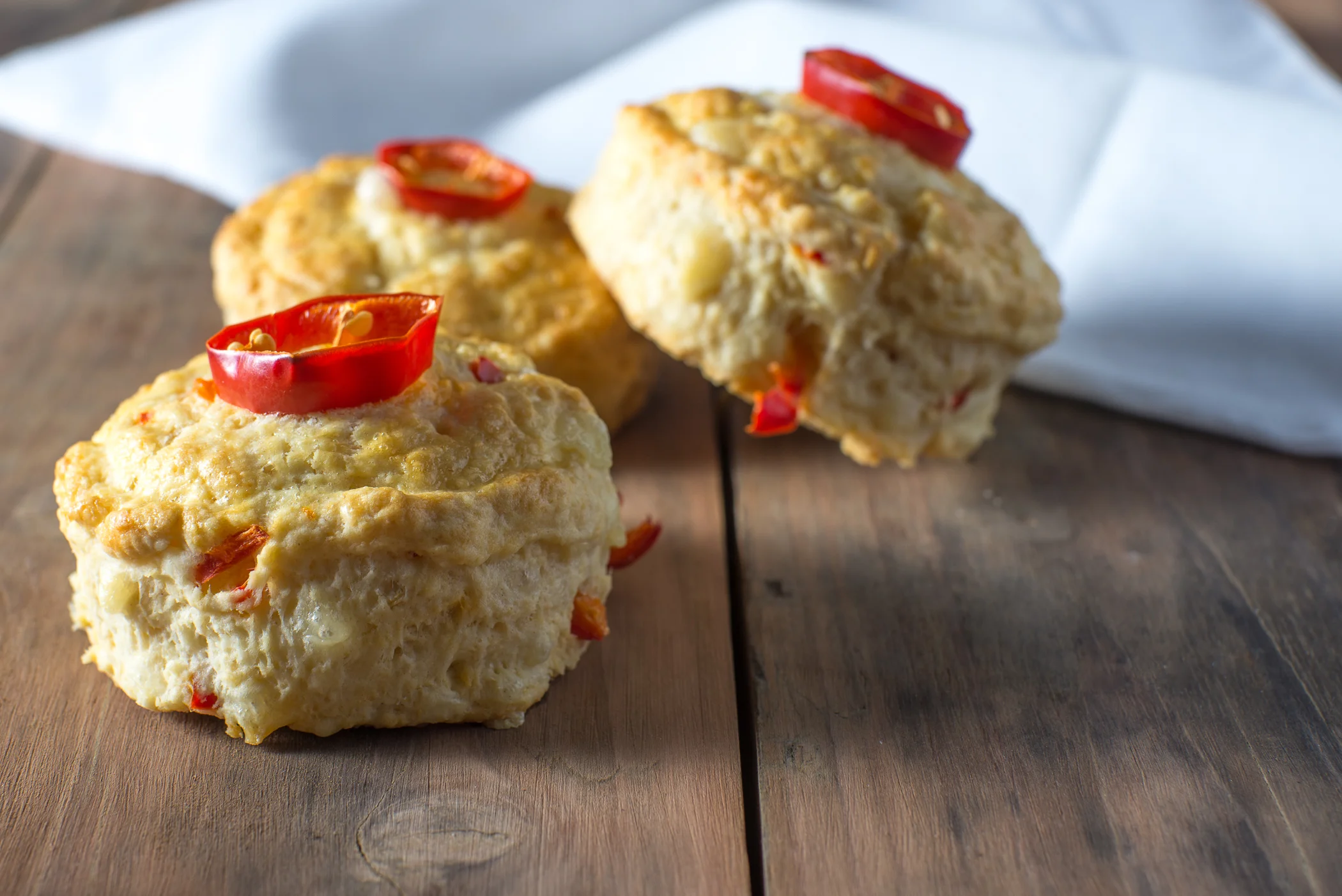 Jalapeno Cheddar biscuits