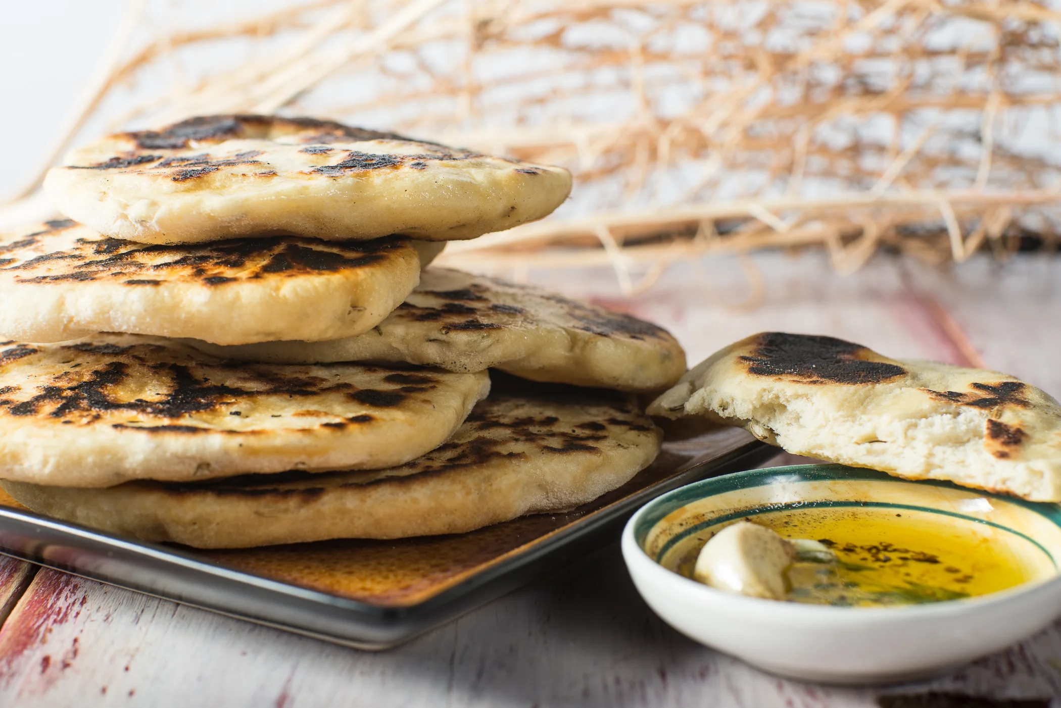 Fennel Seed Naan Bread