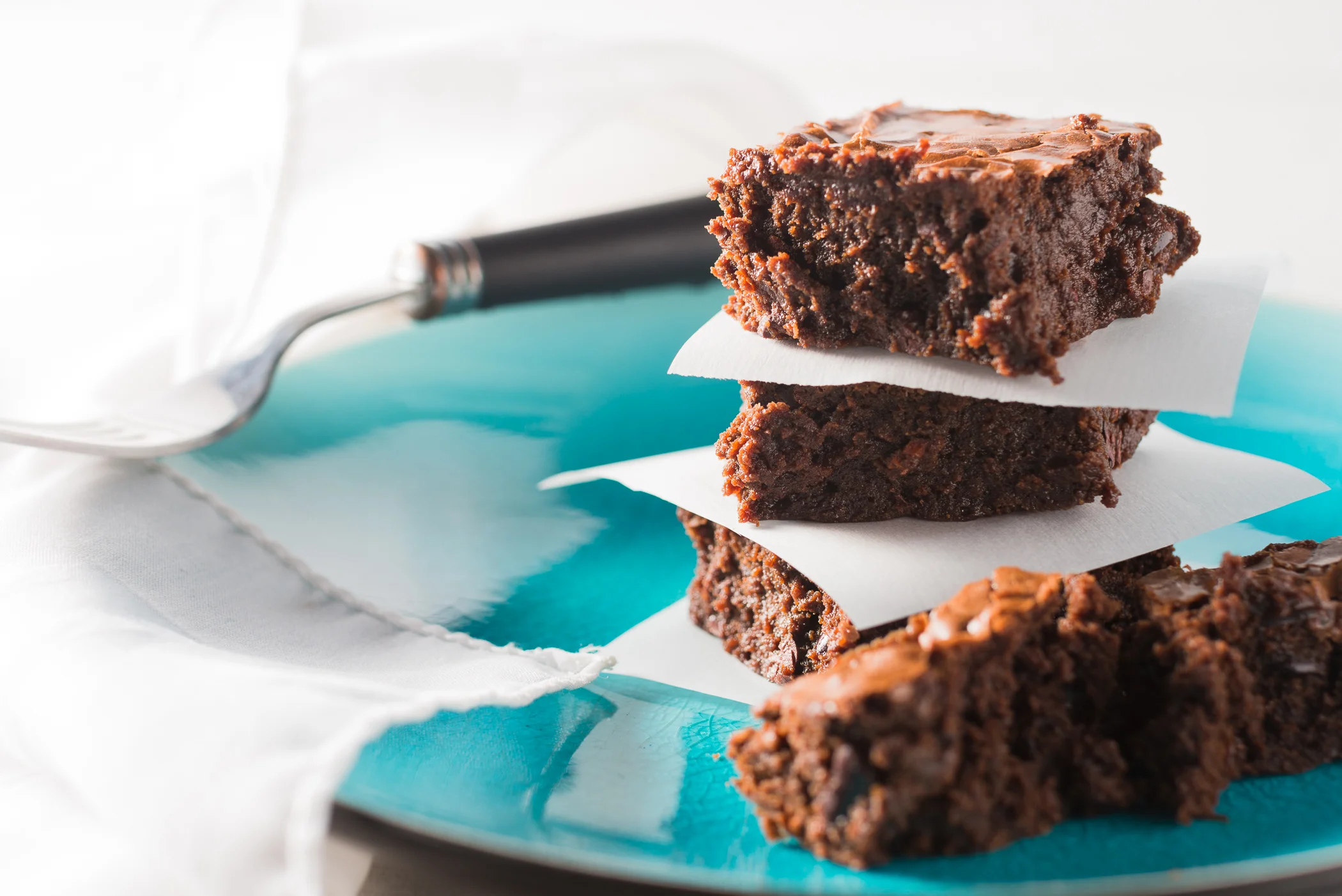 Chocolate Brownies with Cacao Nibs