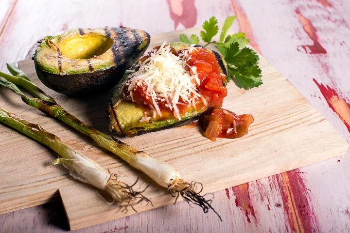 Grilled Hot Avocados