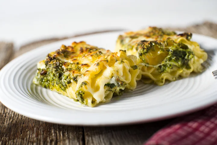 Rolled Pesto Lasagna!