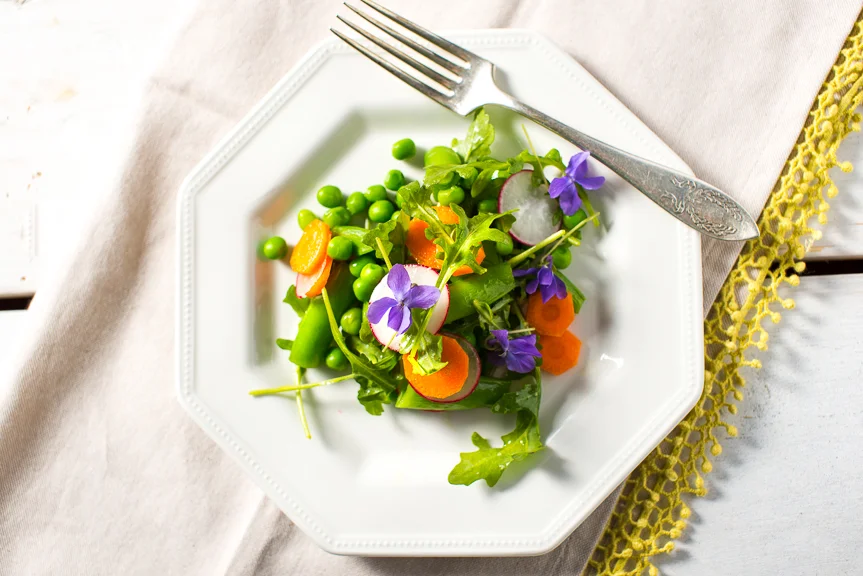 Three-Pea Spring Salad.