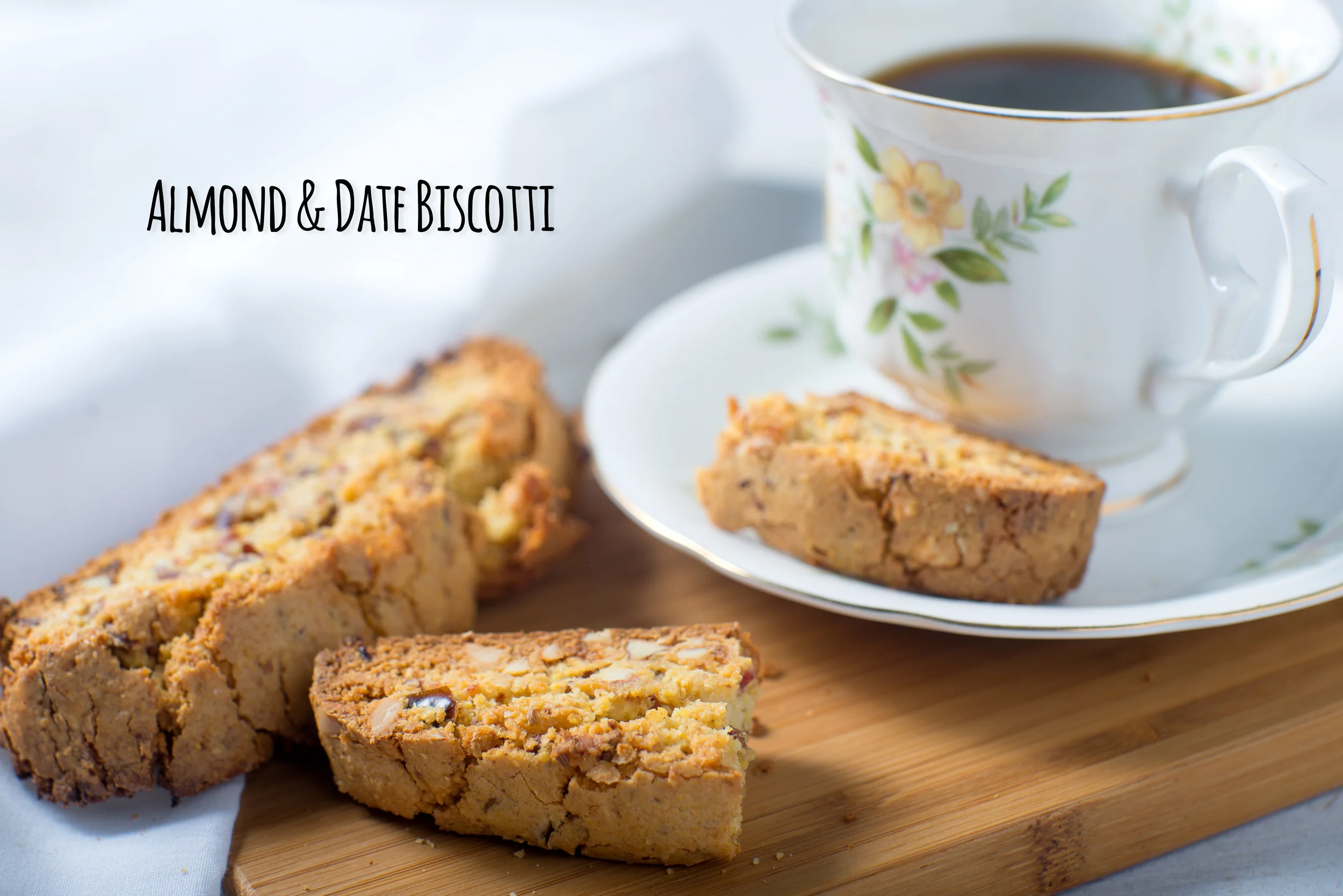 Almond & Date Biscotti