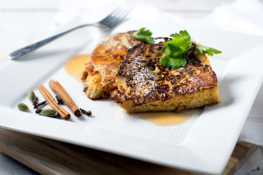 Vanilla Chai Tea French Toast