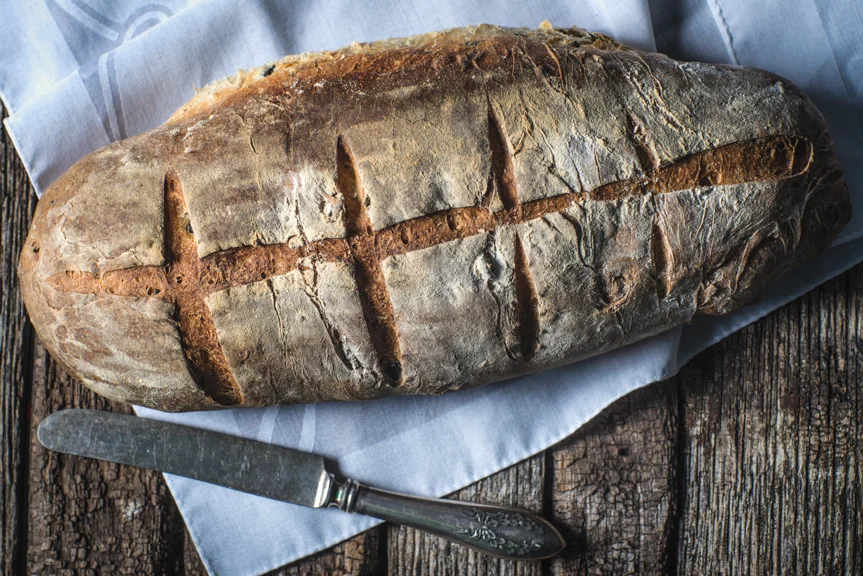 Rosemary and Black Olive Bread