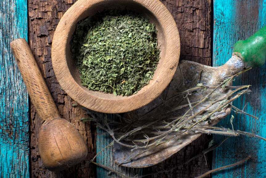 Freshly dried oregano