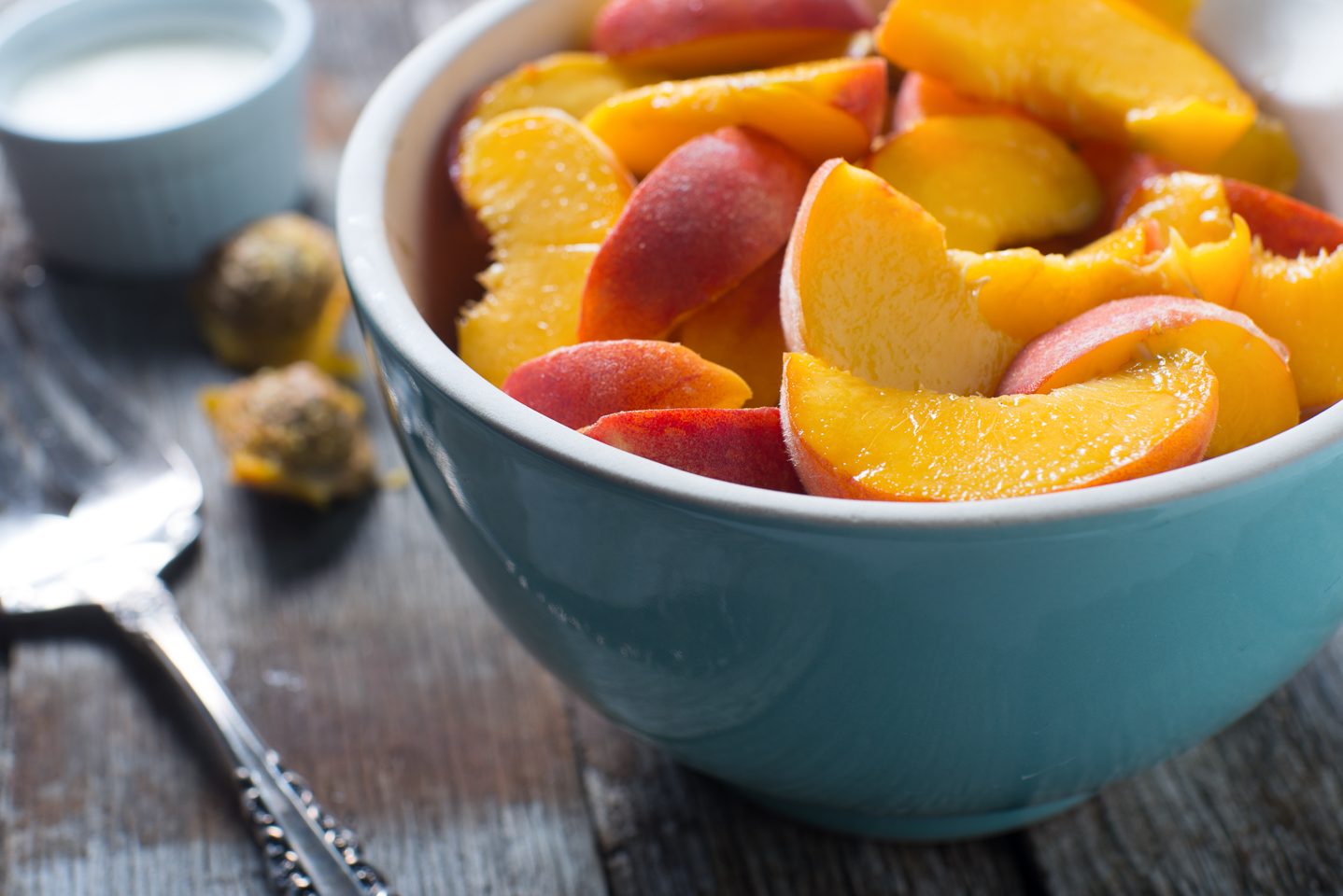 Skillet Peach Cobler