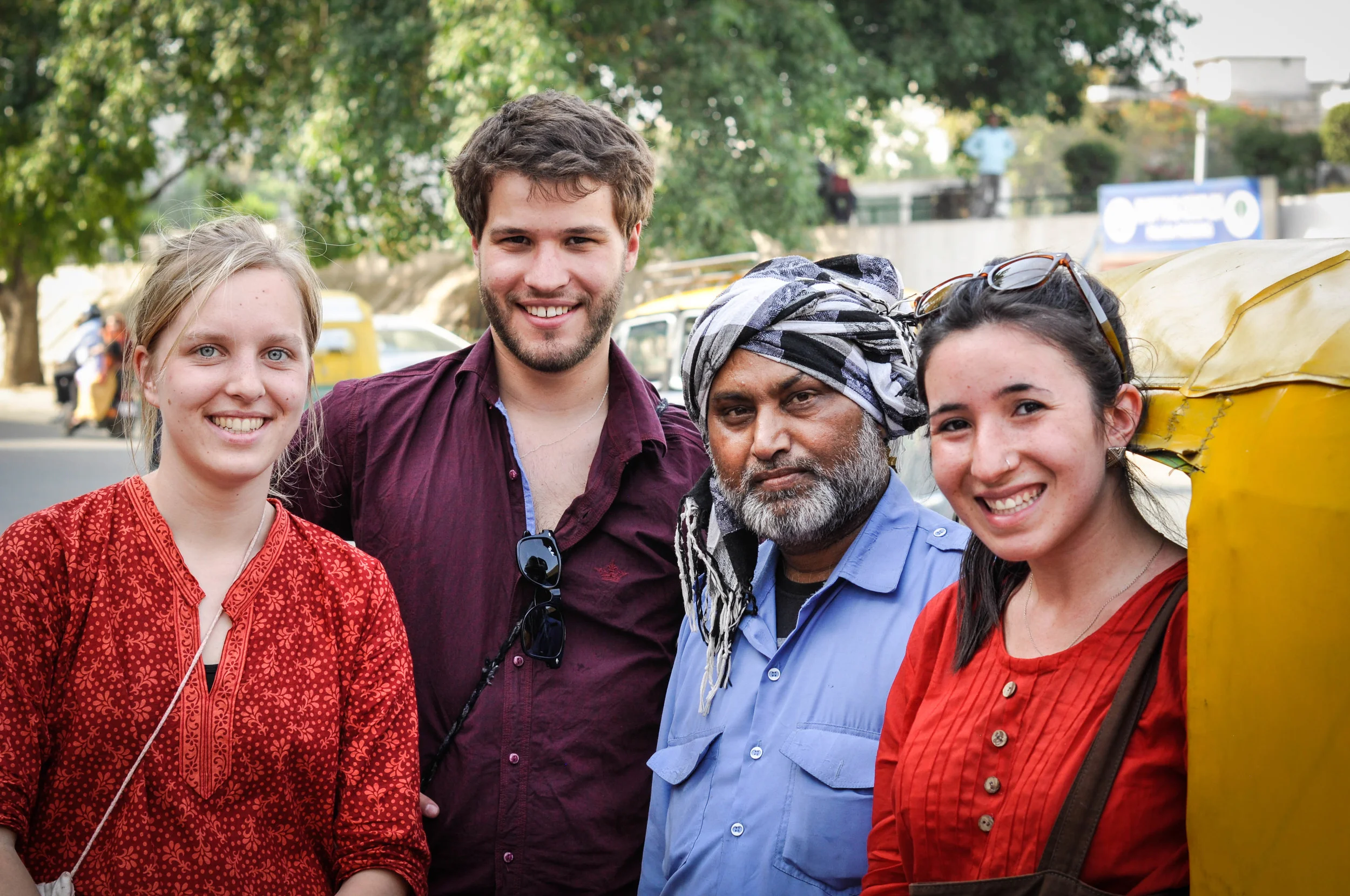It's been amazing to get to know the Indian people. Delhi, India