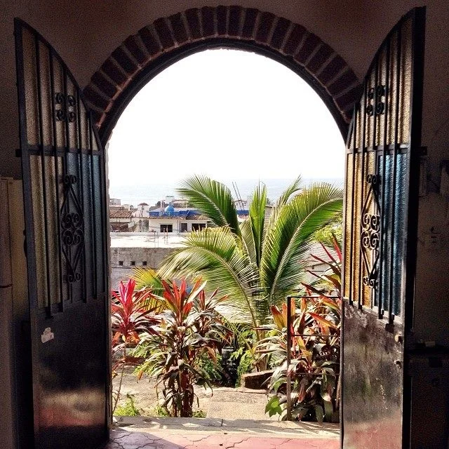 View from my apartment in Mexico