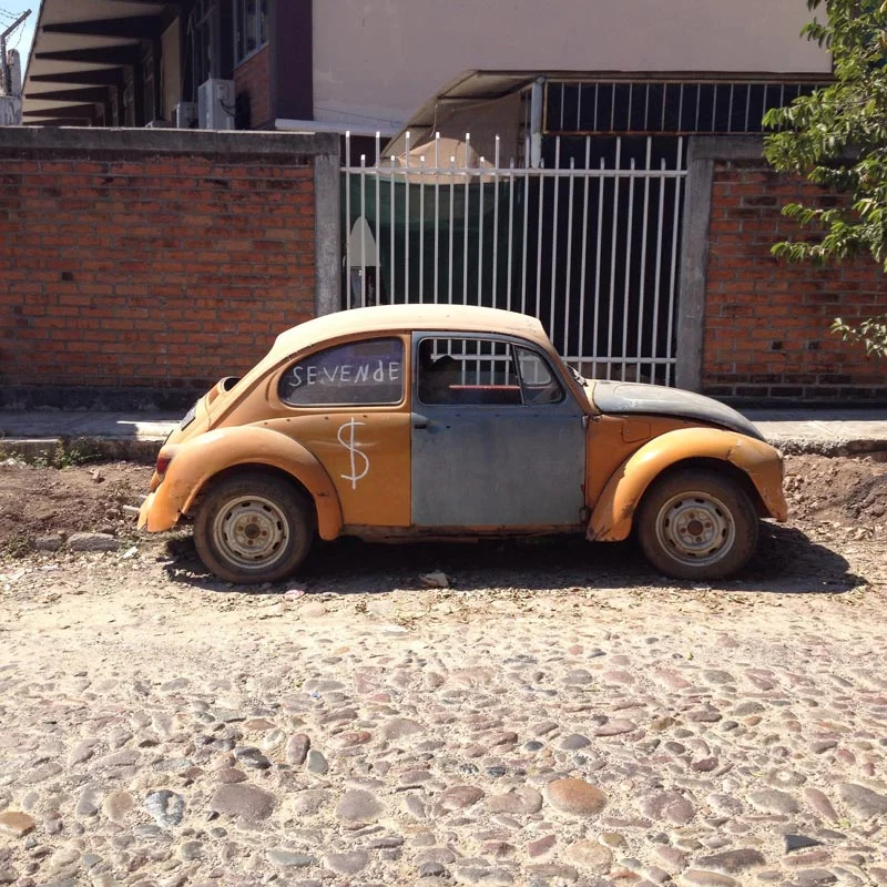 One of the many VW bugs in Puerto Vallarta, Mexico