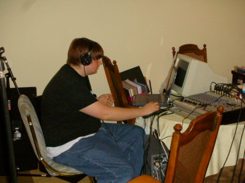 Me at the age of 15 years old discovering my passion for media creation