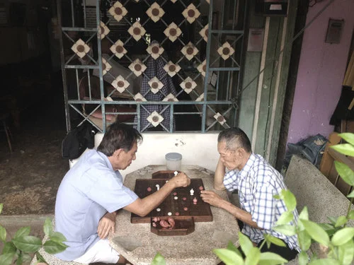 A barbershop in Thailand